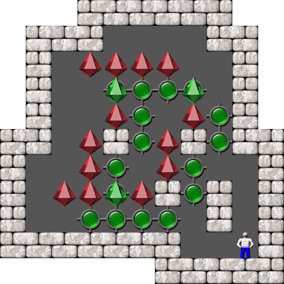 Сокобан Yoshio Murases Hand-Mades Hand-Made уровень 34